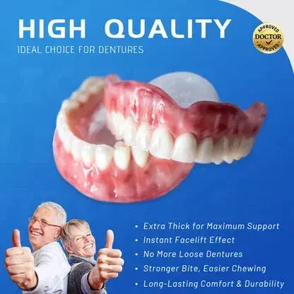 Adsorptive denture