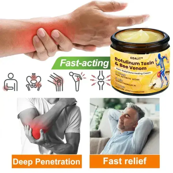 Botulinum Toxin & Bee Venom Pain-Relief Bone Healing Cream