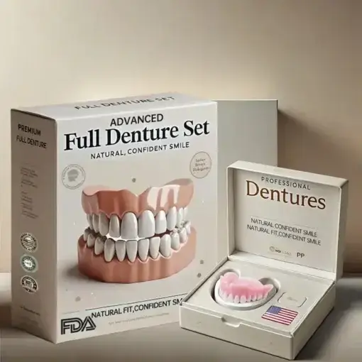 Advanced Customized Full Denture Set