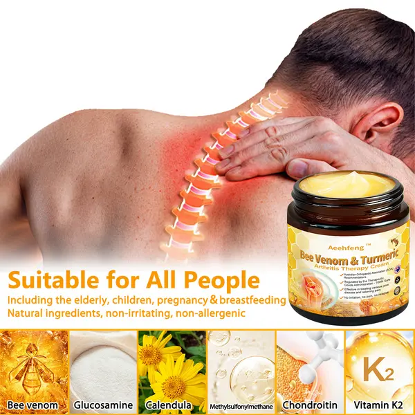 Bee Venom & Turmeric Arthritis Therapy Cream - Image 2