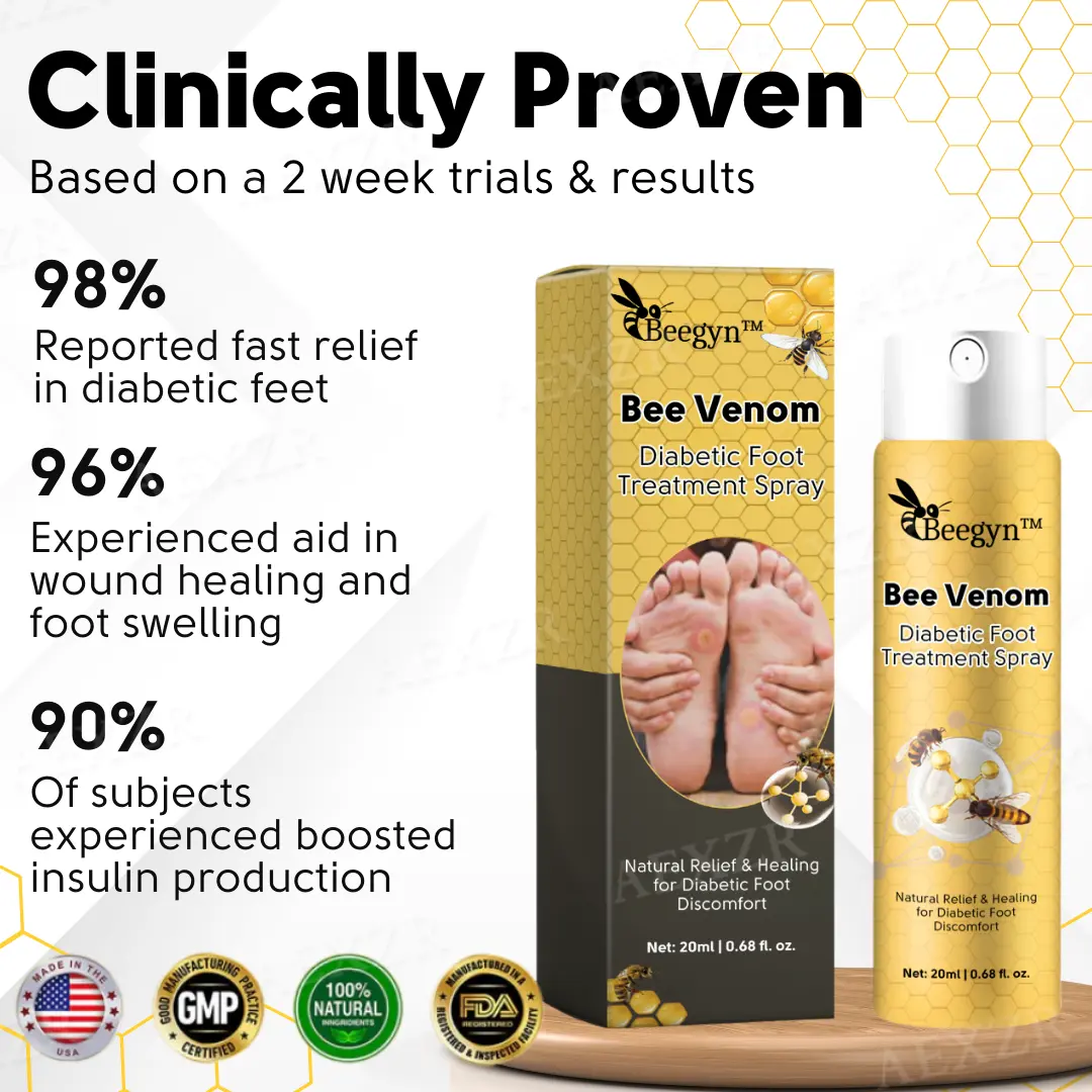 Bee Venom Diabetic Foot Treatment Spray - Image 3