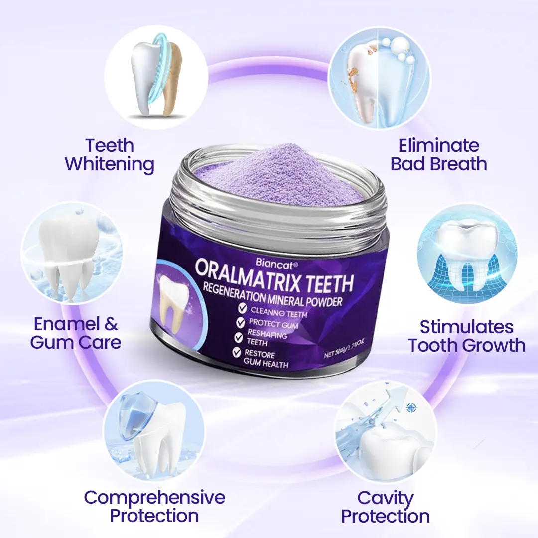 OralMatrix Teeth Regeneration Mineral Powder - Image 7