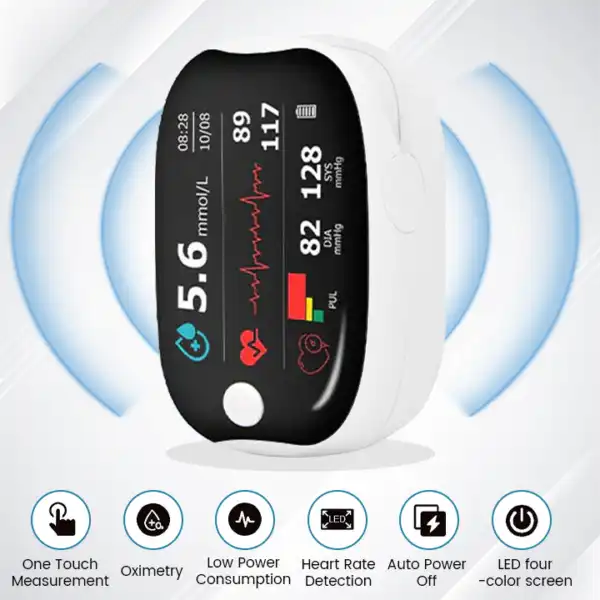 BloodMeter Laser Blood Glucose Monitoring Device