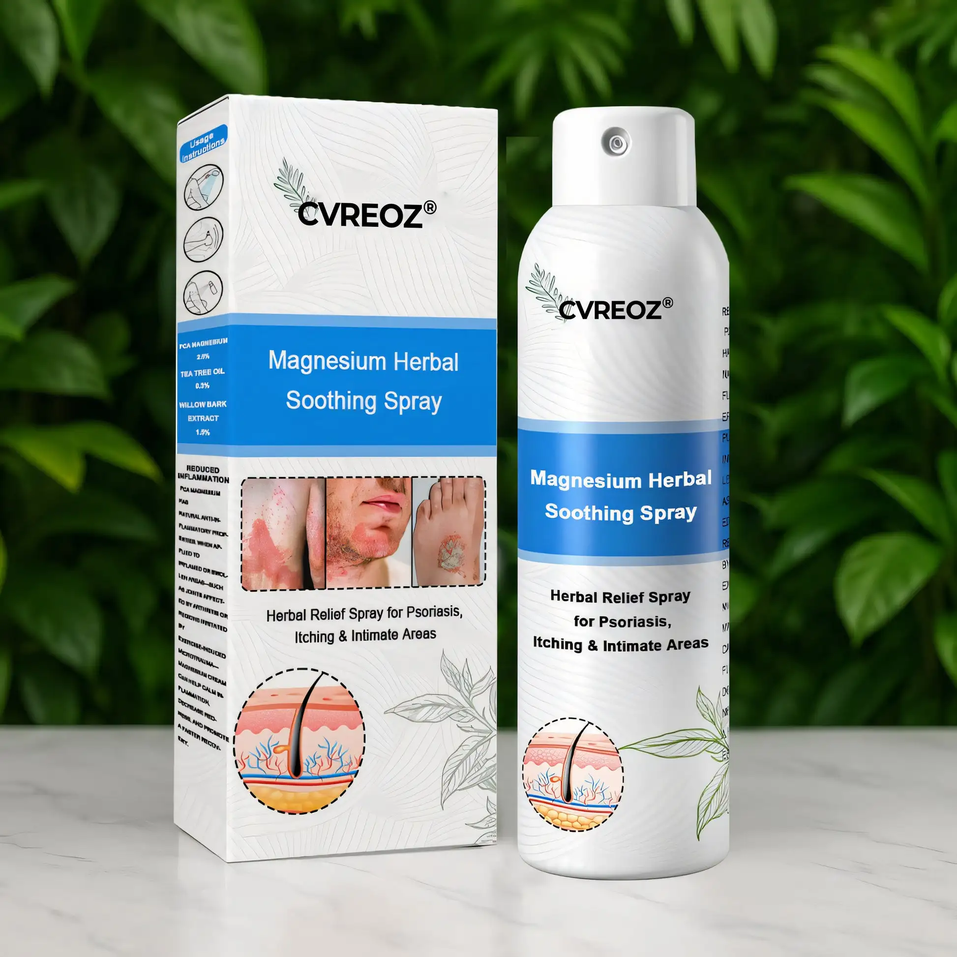 Magnesium Herbal Psoriasis Spray FDA Approved - Image 10