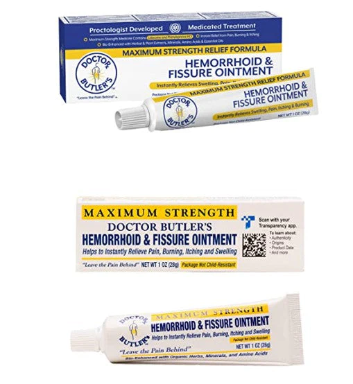 Doctor Butler's Hemorrhoids and Cracks Ointment - Image 2