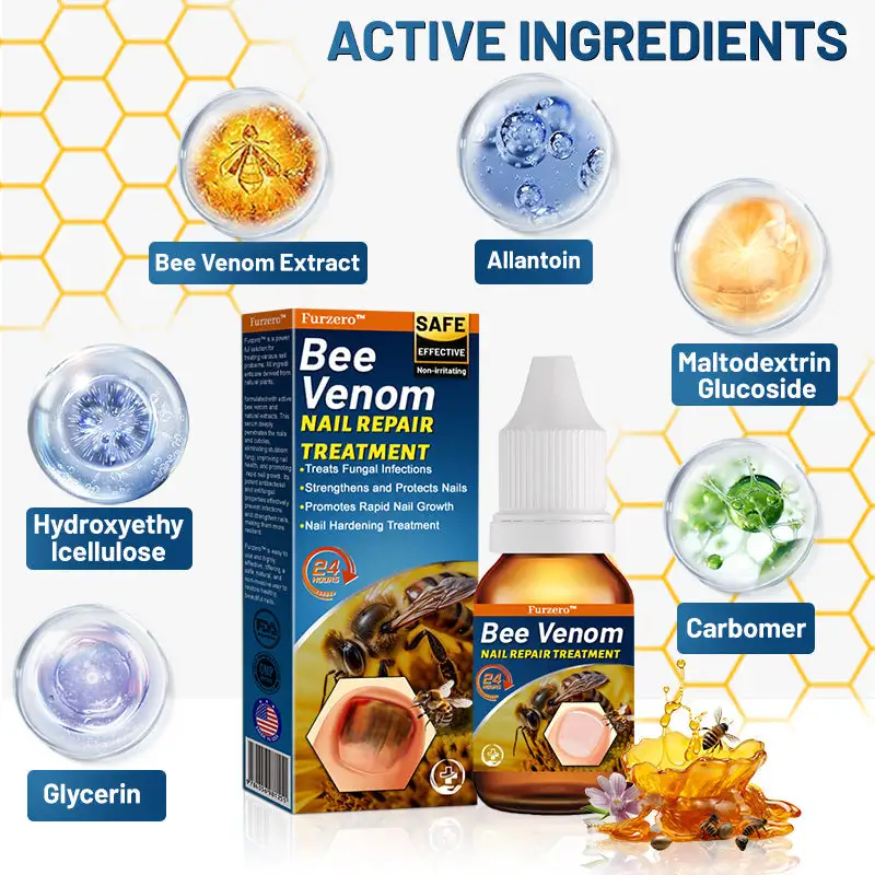 Bee Venom Nail Repair Treatment - Image 6