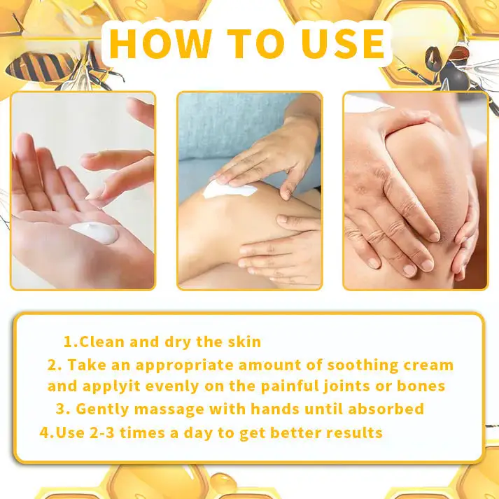 Botulinum Toxin & Bee Poison Pain-Relief Bone Healing Cream - Image 13