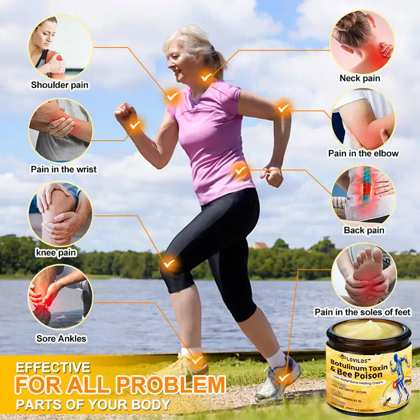 Botulinum Toxin & Bee Poison Pain-Relief Bone Healing Cream - Image 4