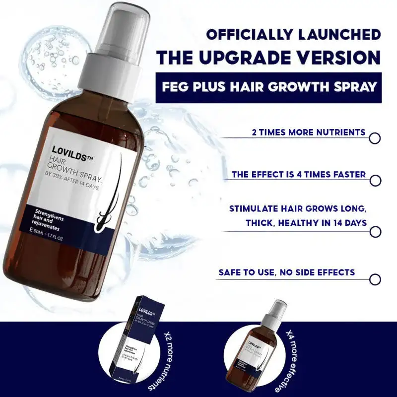 LOVILDS Natural Hair Regrowth Spray - Image 11