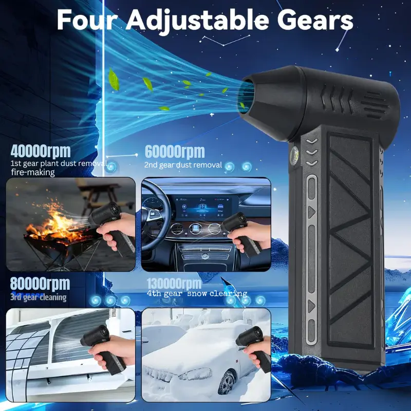 Winter Pro — The LED Turbo Blower That Clears Snow in Seconds