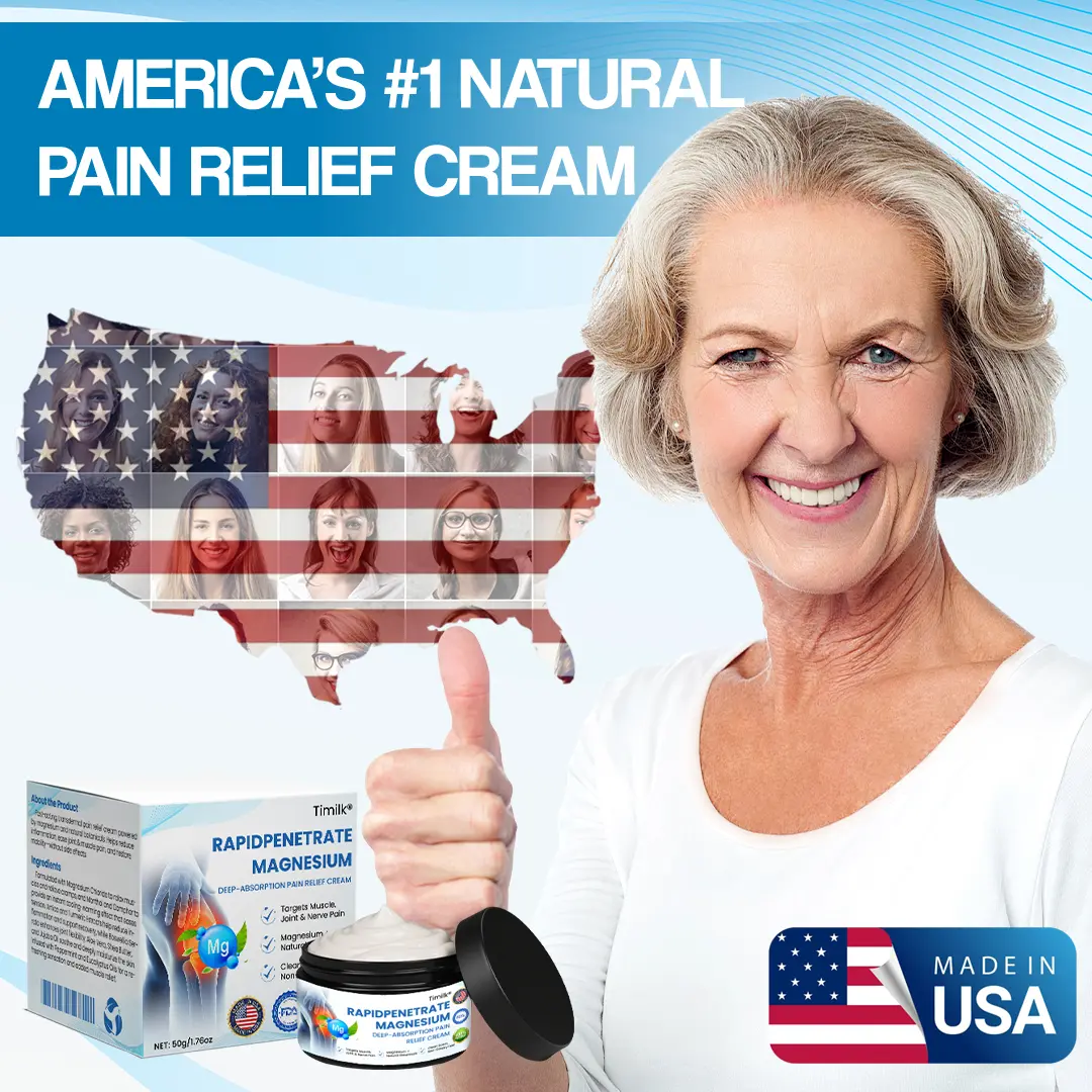 RapidPenetrate Magnesium Deep-Absorption Pain Relief Cream - Image 10