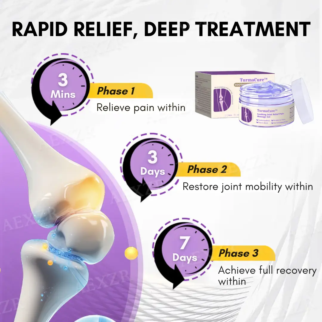 Soothing Joint Relief Pain Massage Gel - Image 7