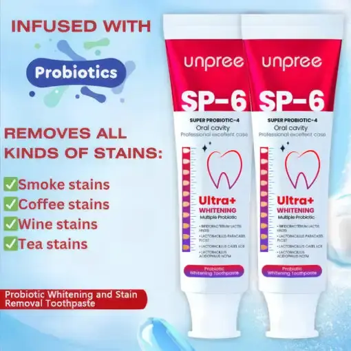 SP-6 Ultra+ Probiotic Whitening Toothpaste - Image 11