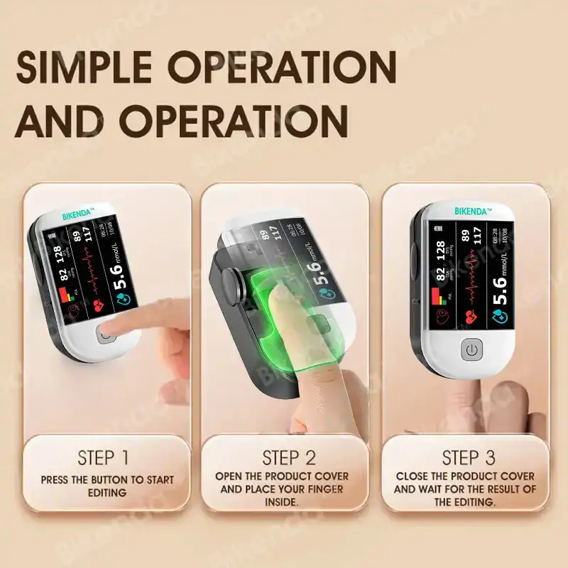 Winter Sale Next-Generation Intelligent Multifunctional Non-Invasive Laser Blood Glucose Meter - Image 7