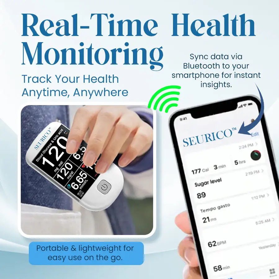 Winter Sale Next-Generation Intelligent Multifunctional Non-Invasive Laser Blood Glucose Meter - Image 8