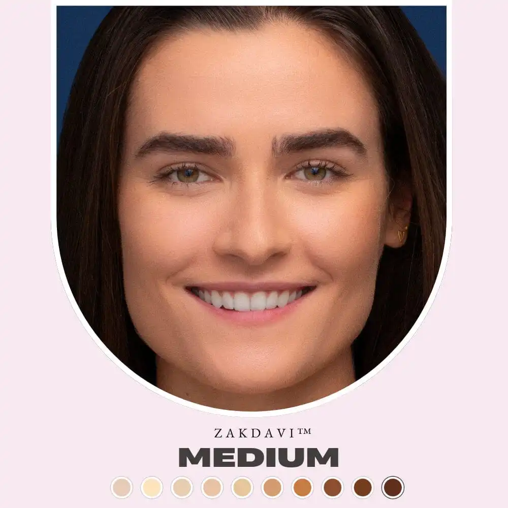 Zakdavi Super Coverage Foundation with Buffing Brush - Image 8