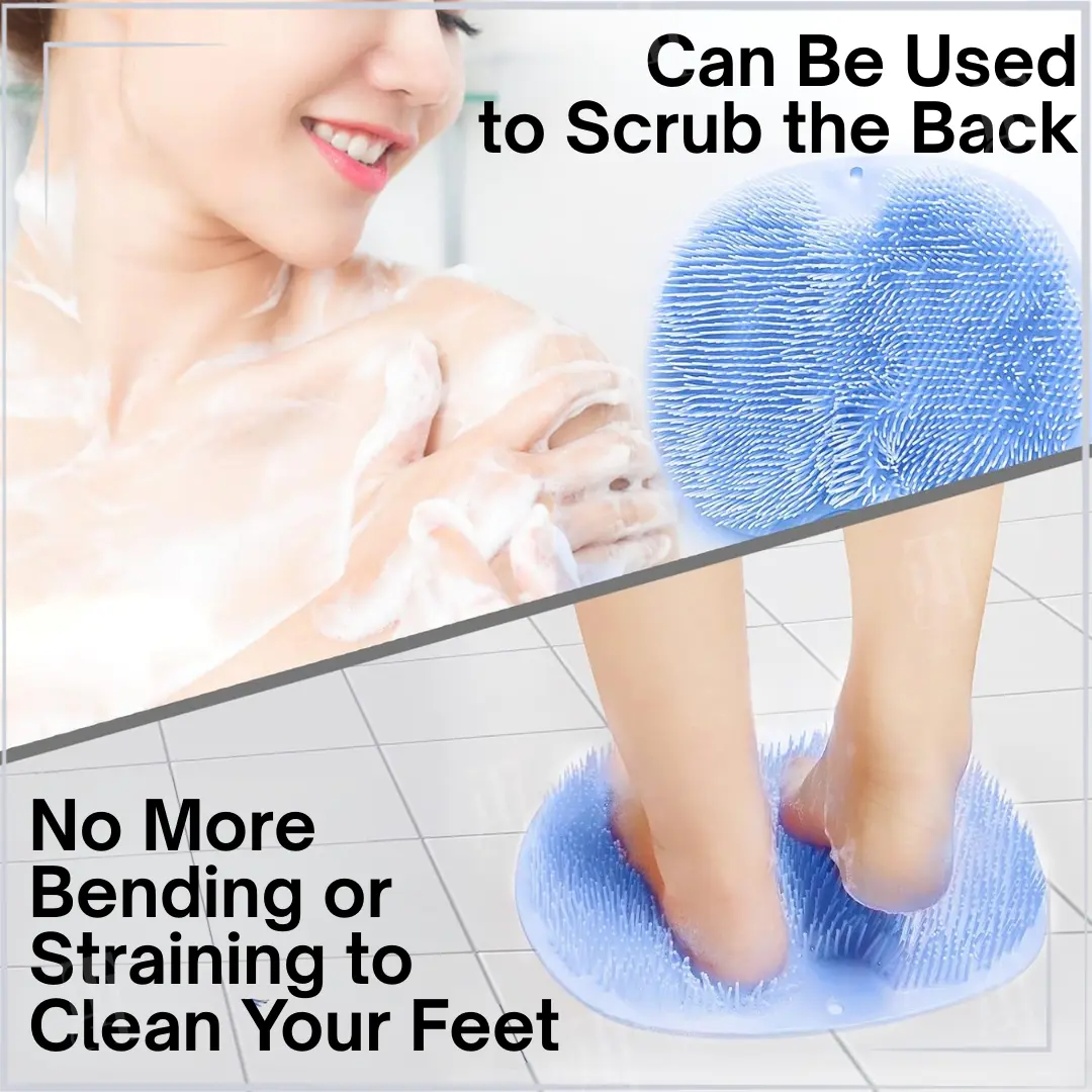 Shower Dual-Use Scrub & Massage Pad - Image 5