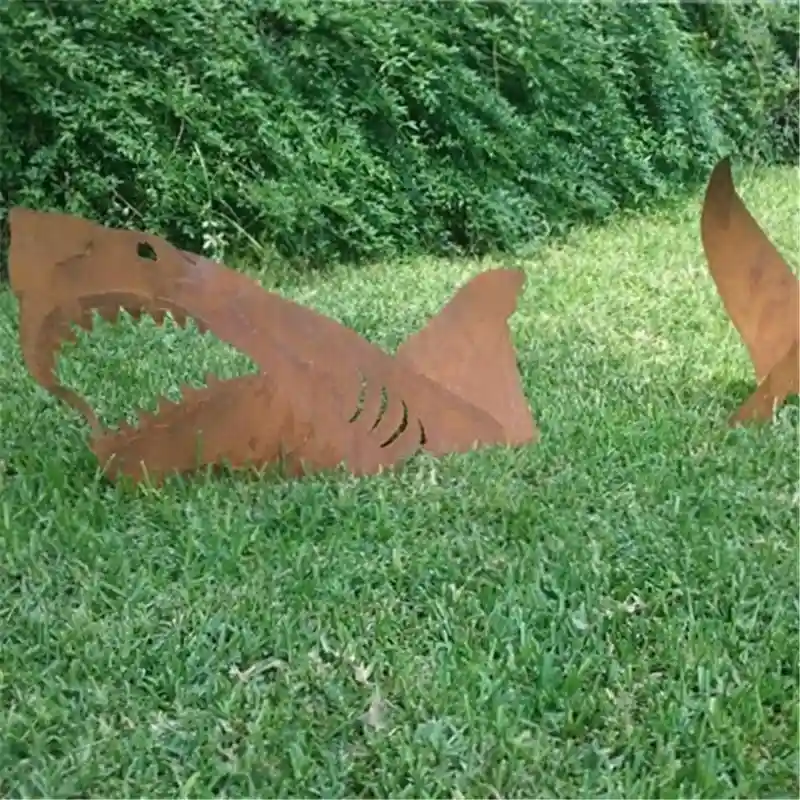 (HOT SALE)The Strongest Terrestrial Shark-Garden Decoration - Image 2