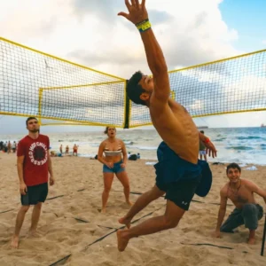 Alternative view of (🔥Summer Hot Sale - 50% OFF) Cross Volleyball Net, Set Up Within Minutes In Sand, Grass, Or Indoors