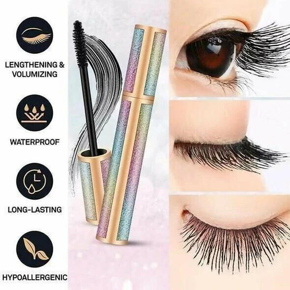 🔥Buy 1 Get 1 Free🔥 5D Waterproof Silk Fiber Thick Lengthening Mascara - Image 3