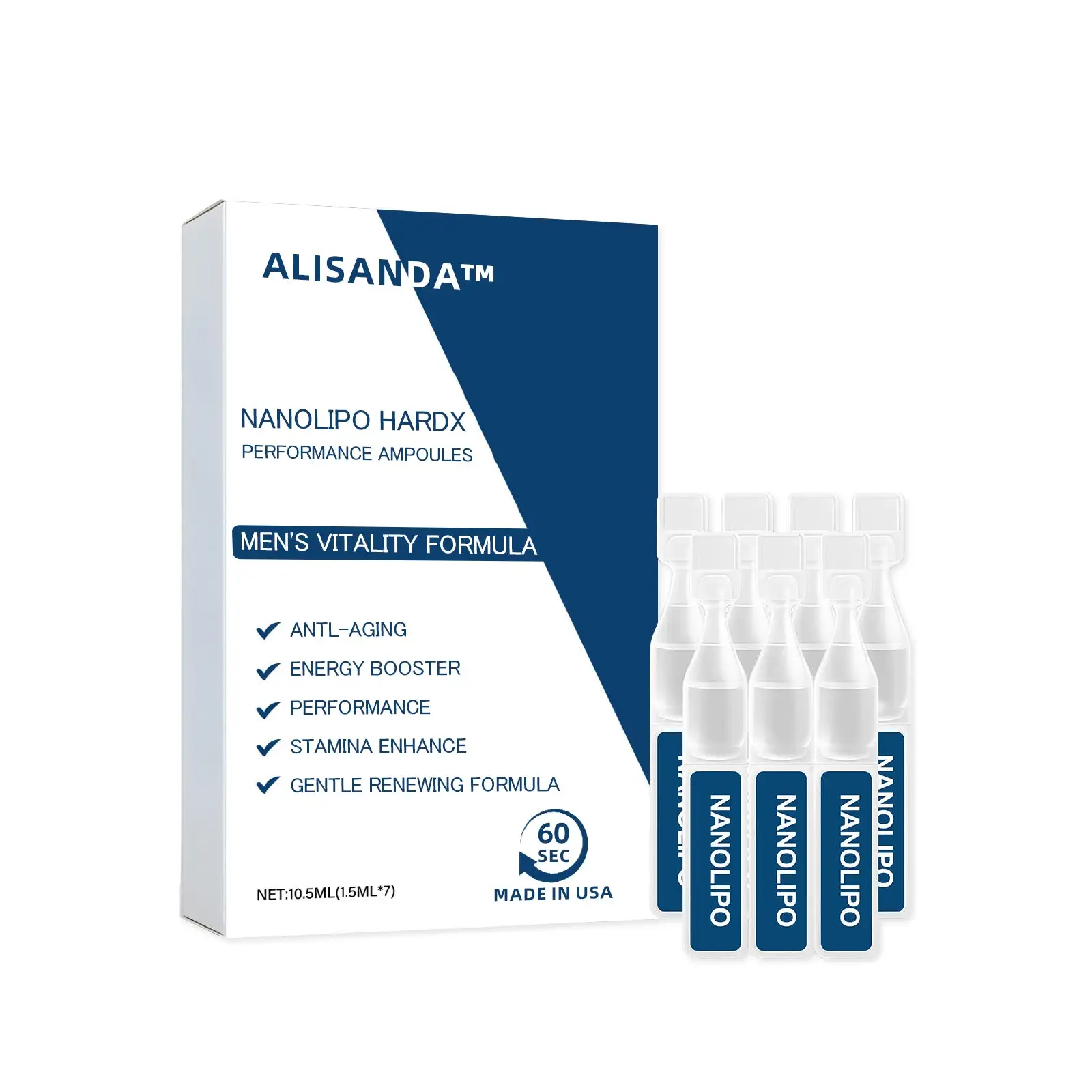 NanoLipo HardX Performance Ampoules
