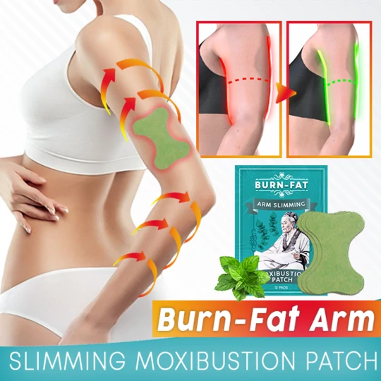 Burn-FAT Arm Slimming Moxibustion Patch (12PCS) - Image 8