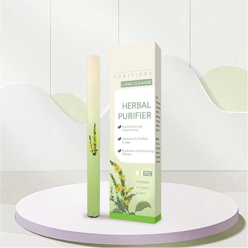Breathe Mullein Relaxation Stick – Soothes Lungs, Detoxifies, Freshens – Natural Care