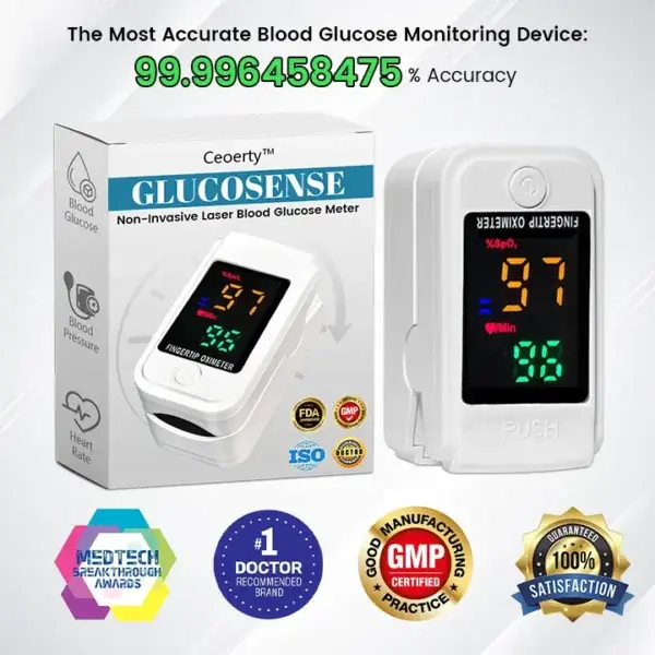GlucoSense Non-Invasive Laser Blood Glucose Meter - Image 3