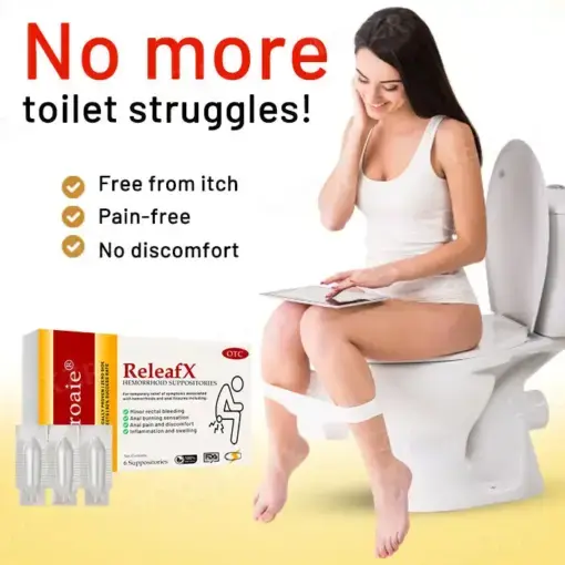 ReleafX Hemorrhoid Suppositories - Image 3