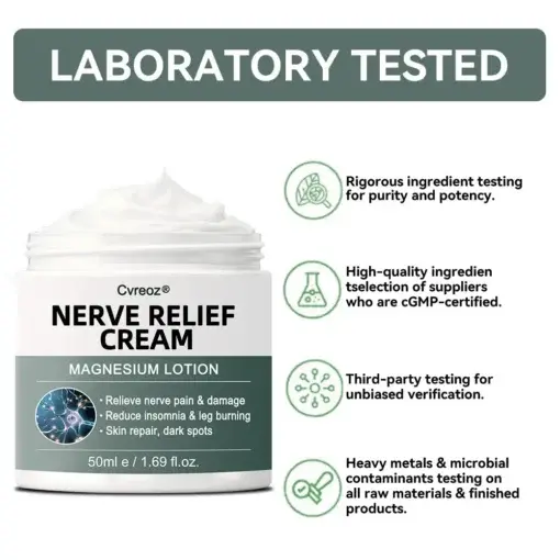 Nerve Repair & Pain Relief Magnesium Cream - Image 7