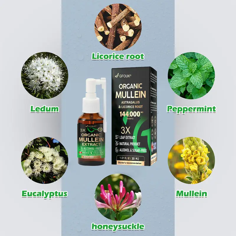 3X Concentrated Mullein Lung Cleanse Spray - Image 6