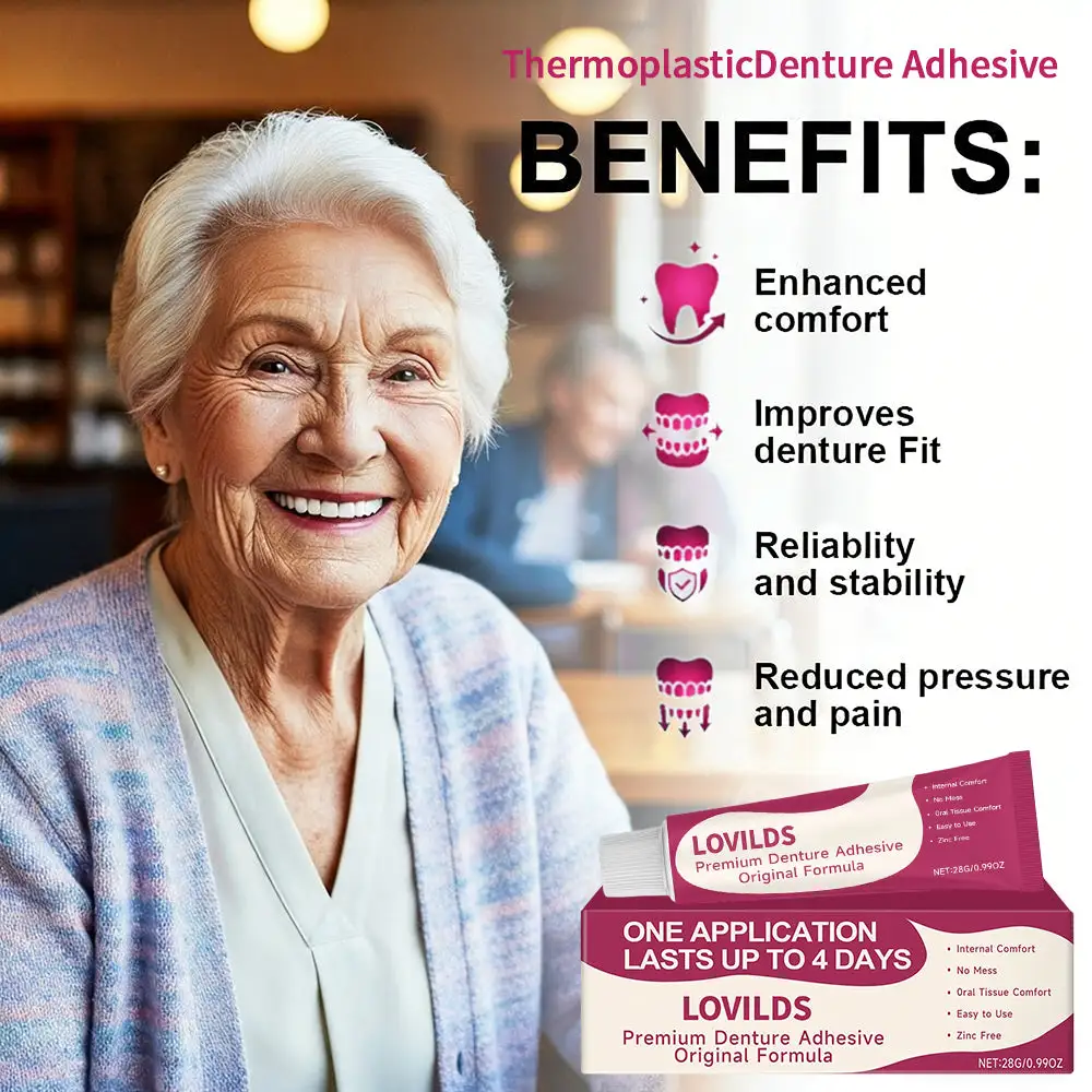 LOVILDS FirmHold Denture Adhesive - Image 3