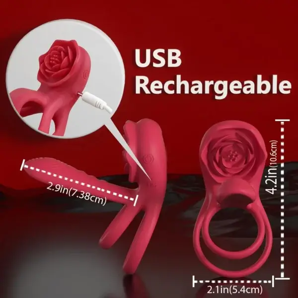 Enchanted Girl Luxe Smart Vibrating Ring - Image 8