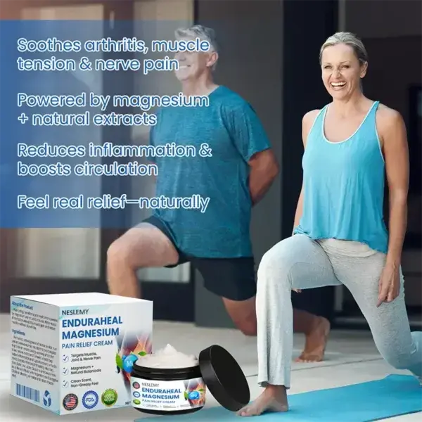 EnduraHeal Magnesium Pain Relief Cream - Image 3