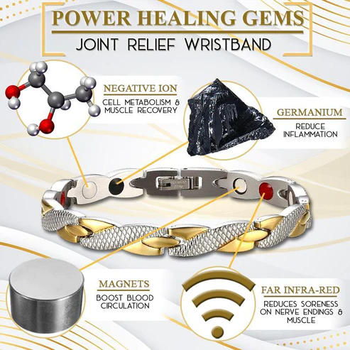 Negative Ion And Germanium Energy Joint Relief Wristband - Image 4