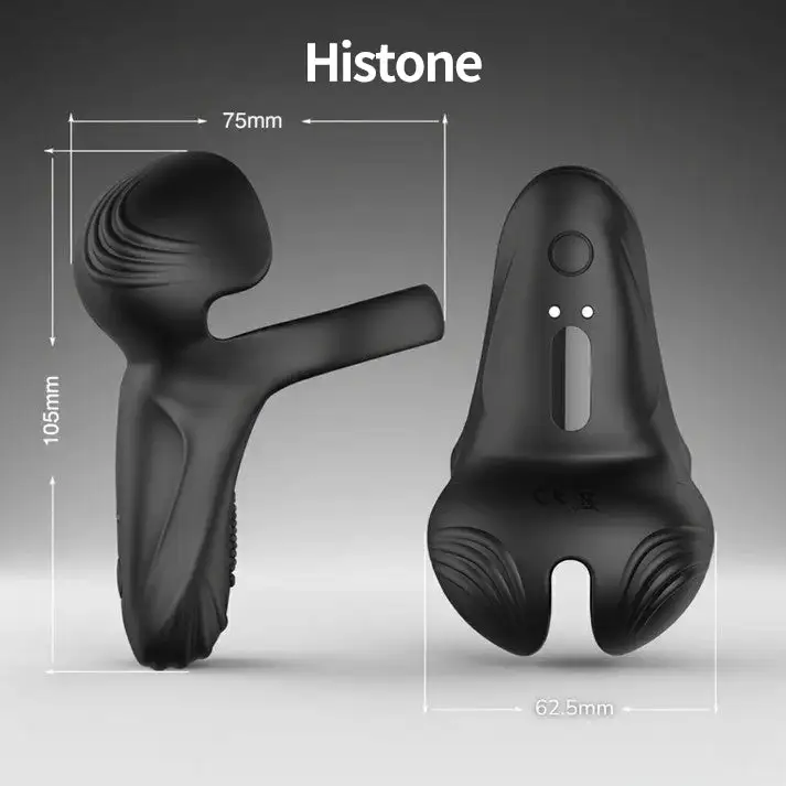 Vibrating Electric Male Masturbation Lock Ring - Image 13