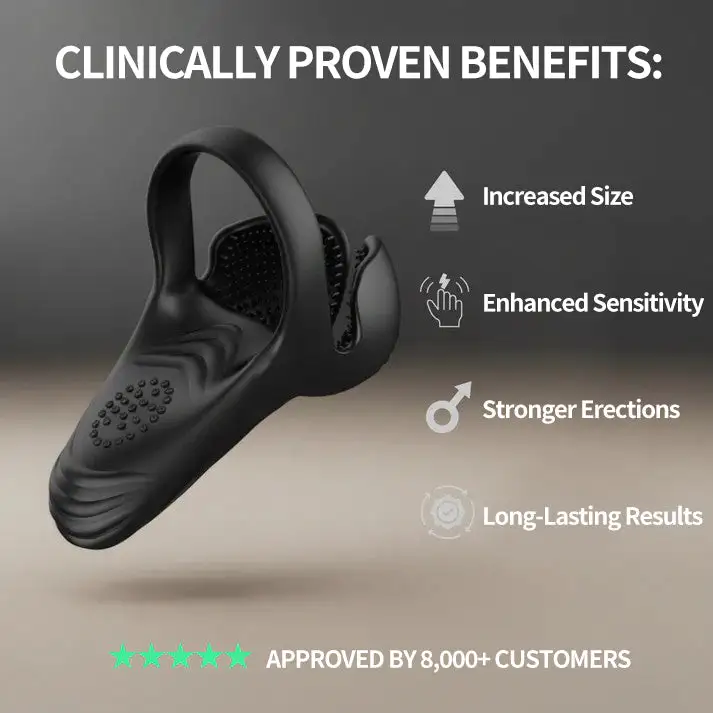 Vibrating Electric Male Masturbation Lock Ring - Image 9