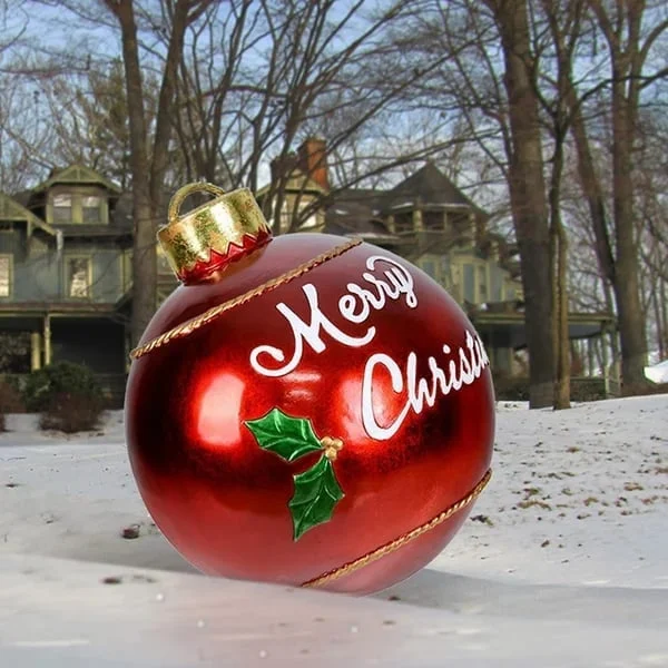 Outdoor Christmas PVC inflatable Decorated Ball - Image 2