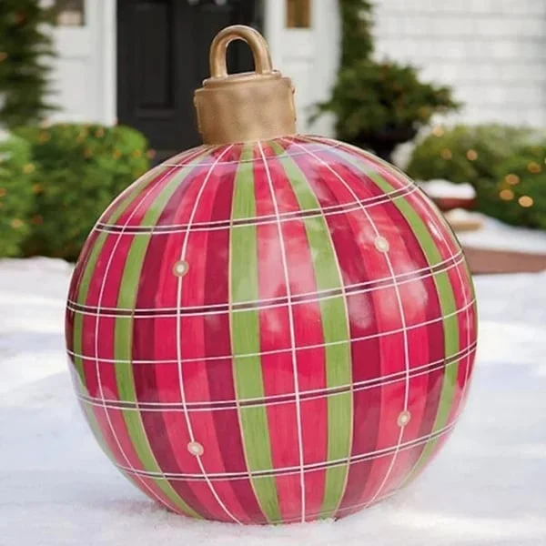 Outdoor Christmas PVC inflatable Decorated Ball - Image 7