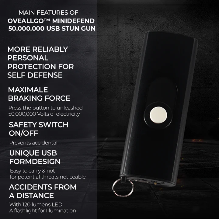 MiniDefend Ultra 50.000.000 USB Stun Gun - Image 3