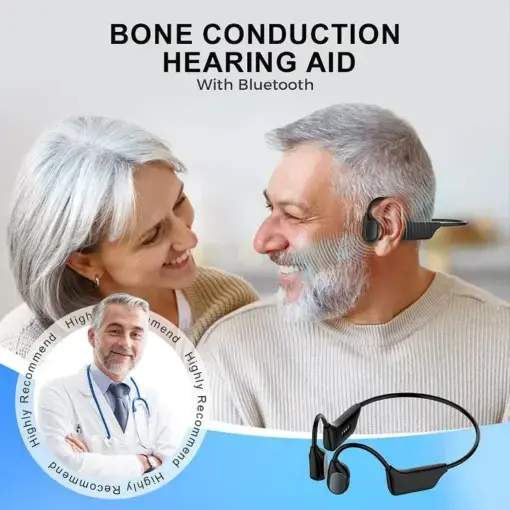 ROSOPL Rediscover Clear Sound with the X1 — Smart Open-Ear Bone Conduction Hearing Headset - Image 2