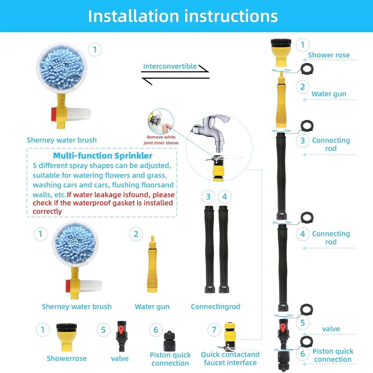 360° Automatic Car Wash Mop - Image 5