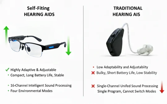 AI Smart Hearing Aid Glasses