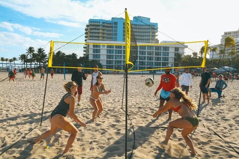 Summer Hot Sale 50% OFF - Portable Four Square Volleyball Net - Image 5