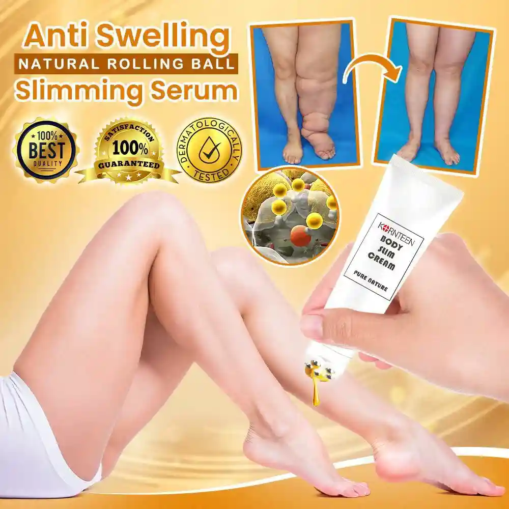 Anti Swelling Natural Rolling Ball Slimming Serum - Image 2