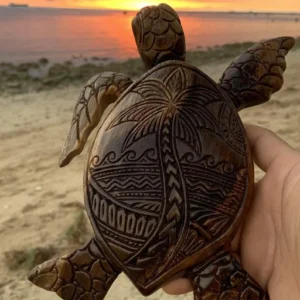 Alternative view of (SUMMER HOT SALE-50%OFF) Hawaiian Turtle WoodCarving-Buy 2 FREE Shipping
