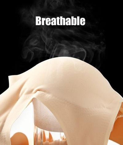 Seamless Front Buckle Support Bra - Image 14
