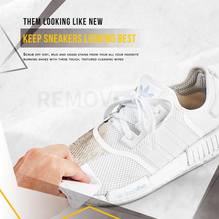 Shoes Cleaning Wipes (12Pcs/Pack) - Image 7