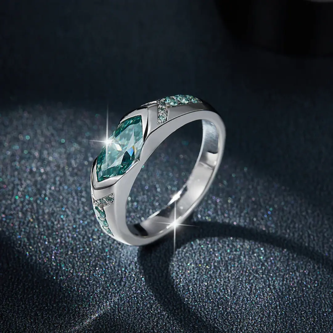 Magnetology Moissanite Diamond Ring - Image 2