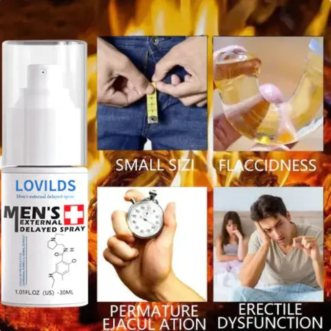 LOVILDS Men's Long-Lasting and Stronger Delay Spray - Image 4